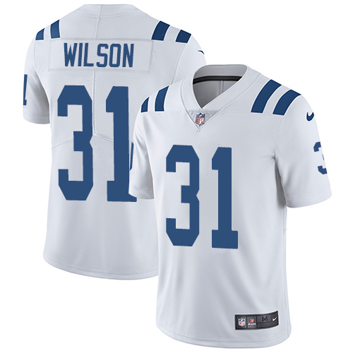 Nike Colts #31 Quincy Wilson White Men's Stitched NFL Vapor Untouchable Limited Jersey